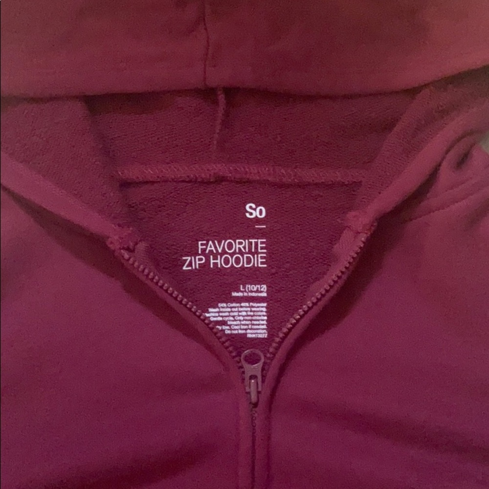 SO Favorite Zip Hoodie